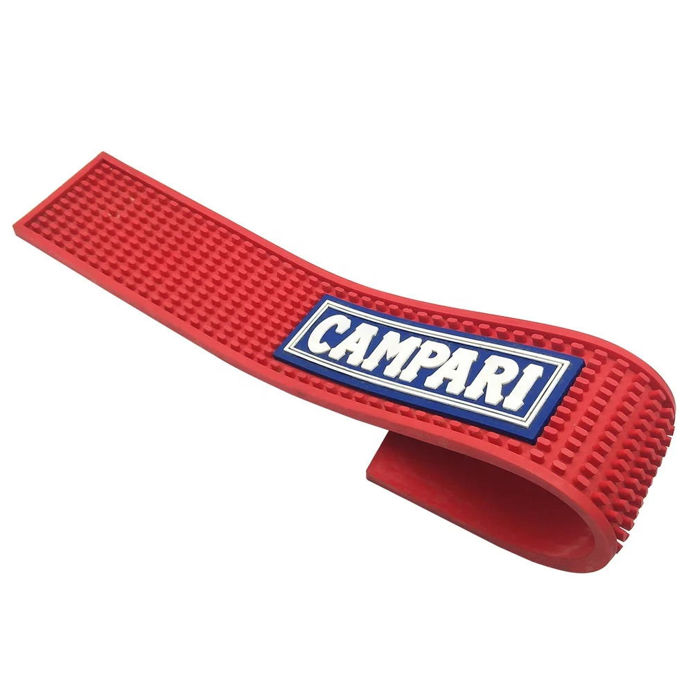 CAMPARI Soft PVC Rubber Bar Runner With Customer Logo