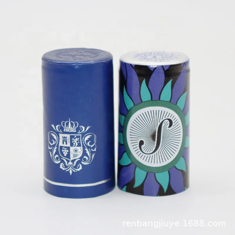 Pvc Heat Shrink Capsules 30*60 Mm Wine Shrink Wrap Wine Bottle Capsules Square Capsules for Wine Bottles Aluminum Foil 5000PCS