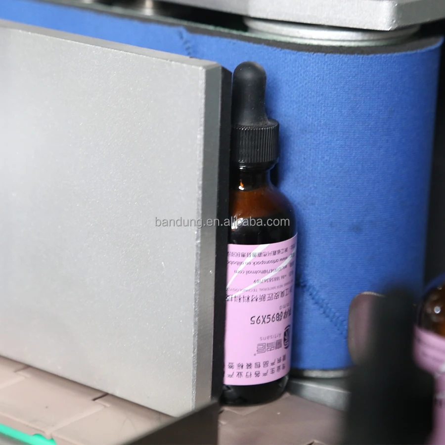 Small Business Tabletop Desktop Automatic 2 Heads Oil Juice Bottle Liquid Filling Capping Labeling Machine