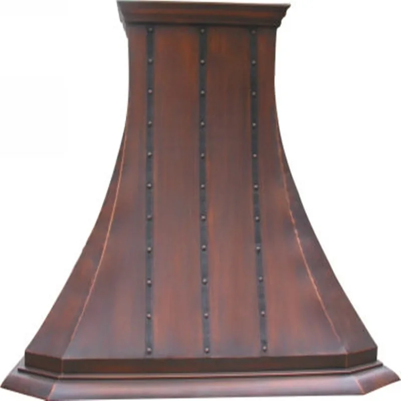 European Style Copper Motor Small Range Hood