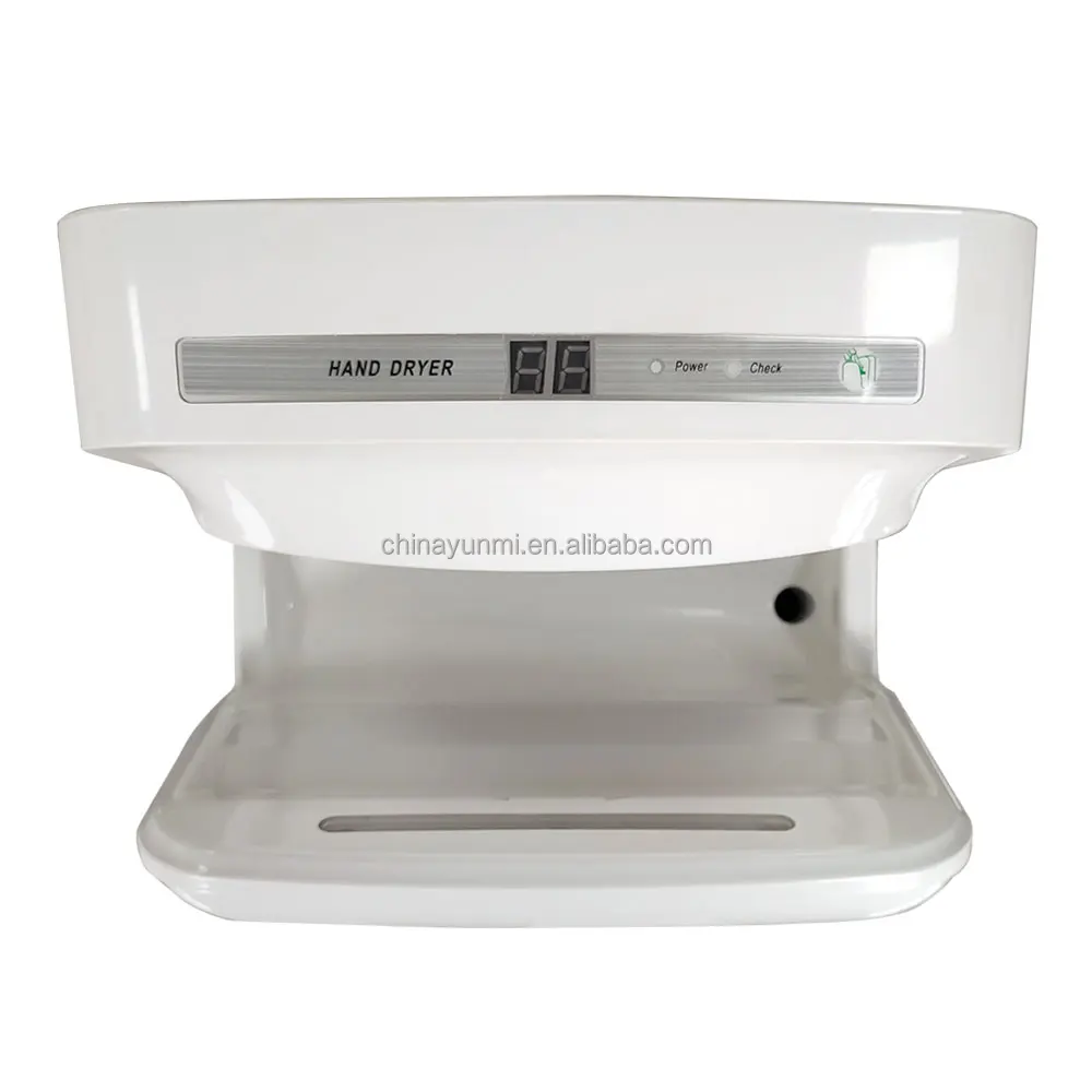 Настенная быстросохнущая сушилка для рук из АБС-пластика для ванной, отеля, автоматическая сушилка для рук