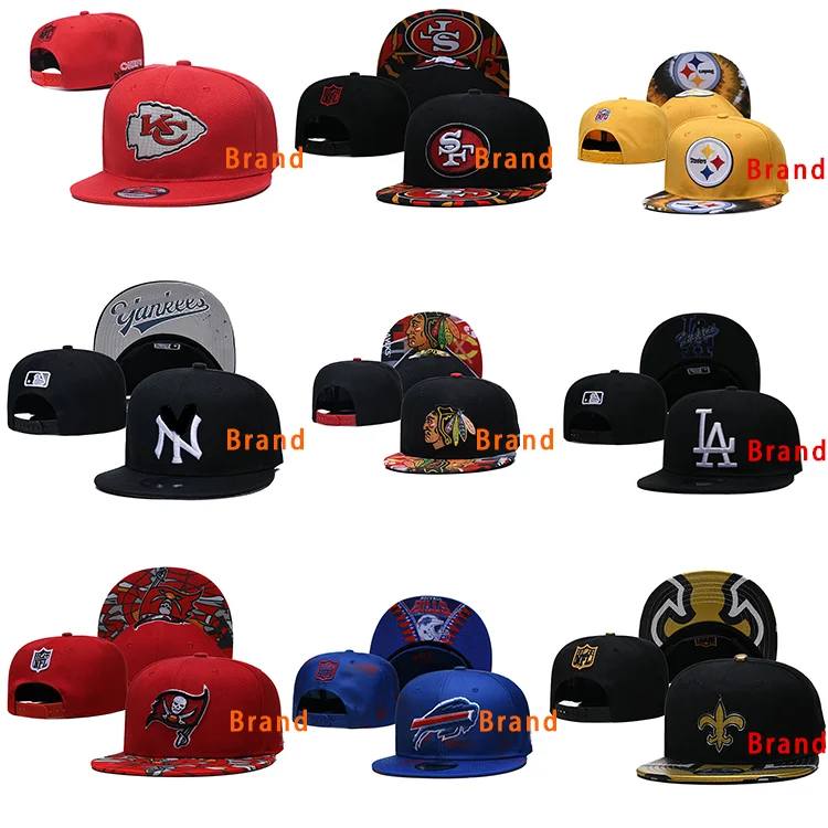 Hats Men Fitted Hat Sports Caps Vintage Embroidered Football NfLl Snapback American Basketball Warriors Cap