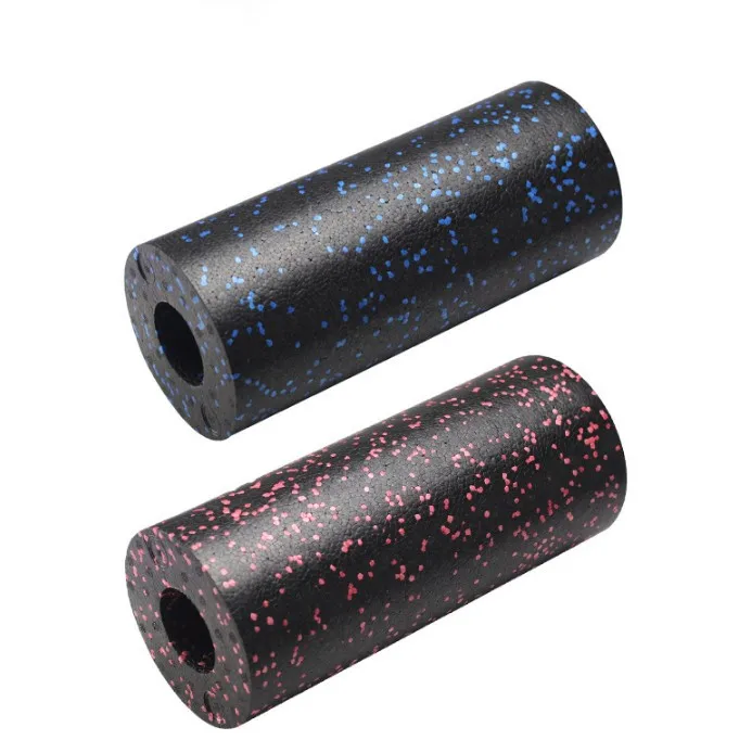 massage yoga foam roller blackroll hallow custom logo blue fitness epp foam yoga muscle massage rollers balance