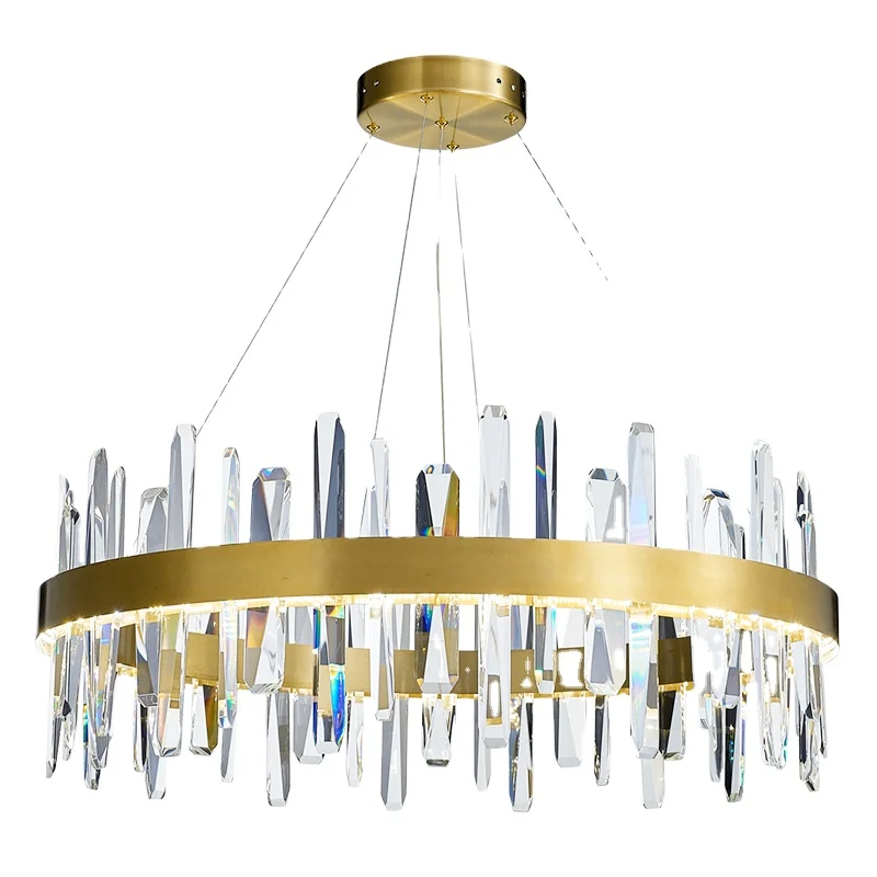 Современная декоративная люстра для освещения гостиной, Яркая дизайнерская светодиодная хрустальная люстра, роскошная необычная Люстра для домашней мебели