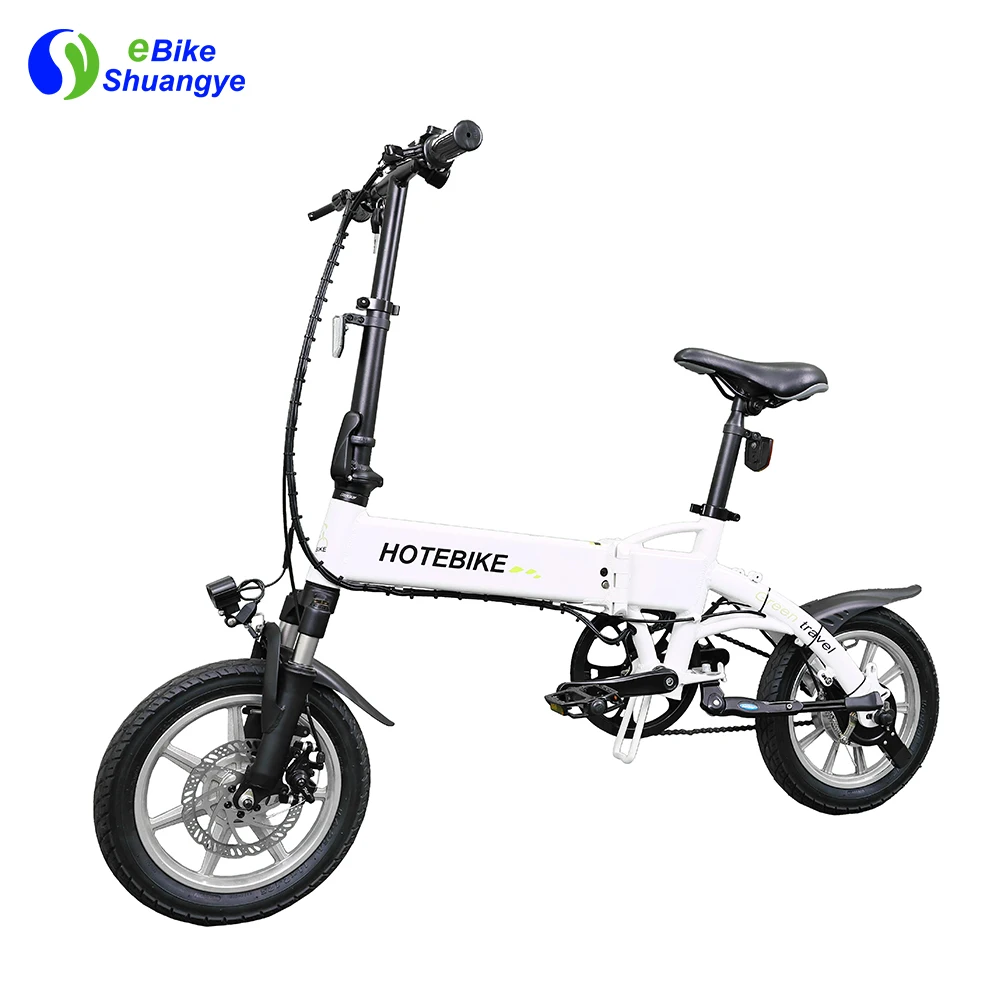 Foldable e bike 350W 14 Inch Folding eBike Pedal Assist Electric City Bike Electric Bike
