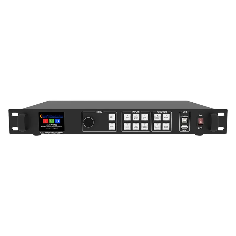 Amoonsky VS400-L Video Processor With Linsn Sending Card Supports Linsn System  All In One Controller For LED Fixed  Advertising