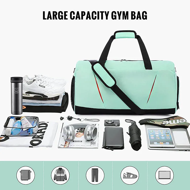 multifunctional sport bag gym equipment onlocation travel package Lightweight Duffle Bags