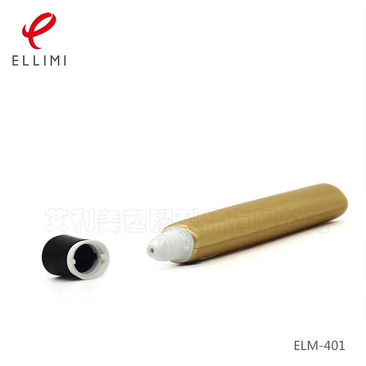 19mm Square Bottom Soft Tube 10-25ml for BB Cream Gel Skincare Ointment with High Flat PP Cap