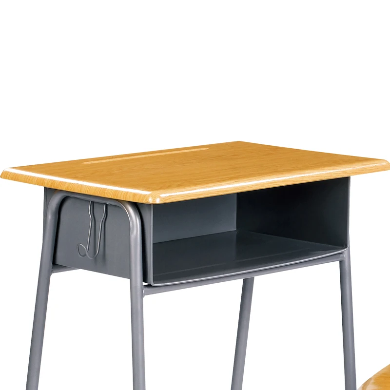 Portable Student Training Chair Fixed Table And Chair Set For School Classroom
