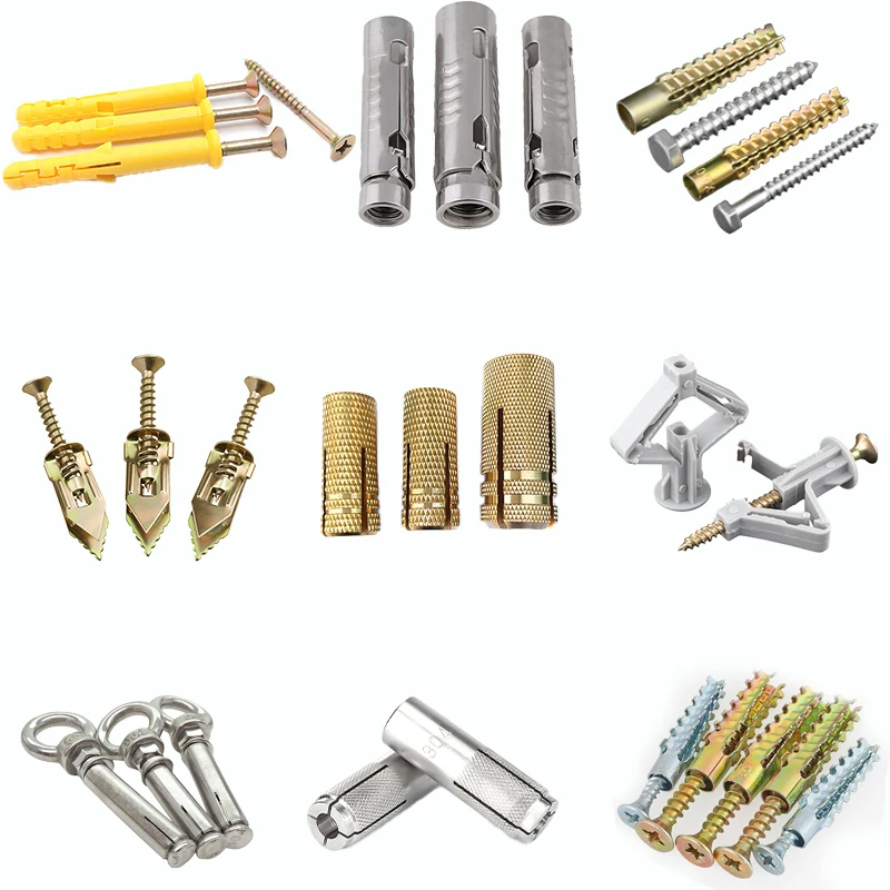 Manufacturers Supply Stainless Steel Petal Expansion Screws Hexagon Socket Concrete Anchors for Expansion for gypsum Board