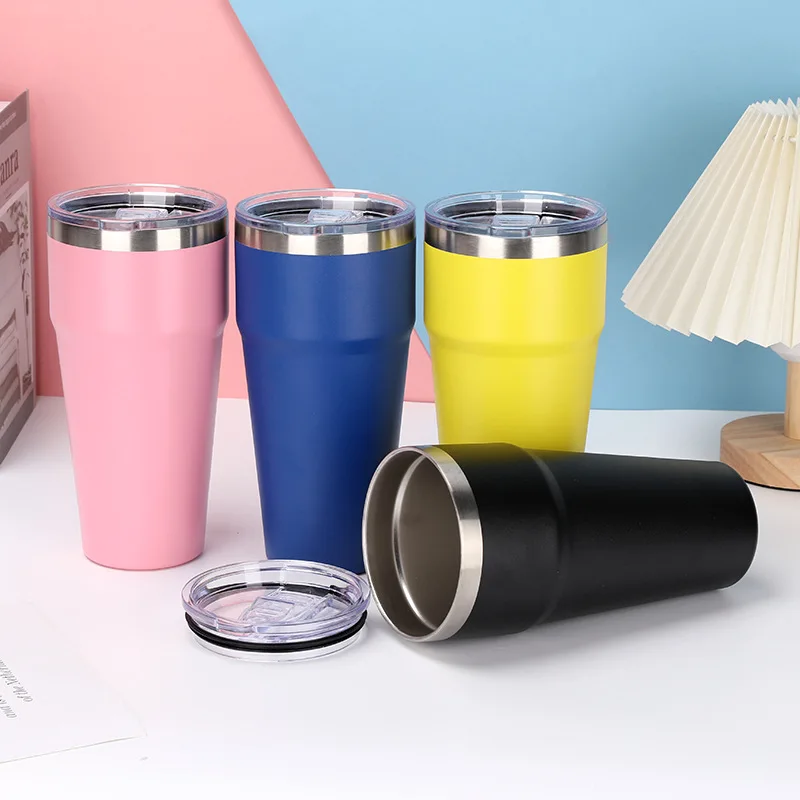 16 oz 26 oz Double Walled Vacuum Insulated Leak Proof And Sweat Proof Travel Mug Tumbler, Perfect For Hot Or Cold