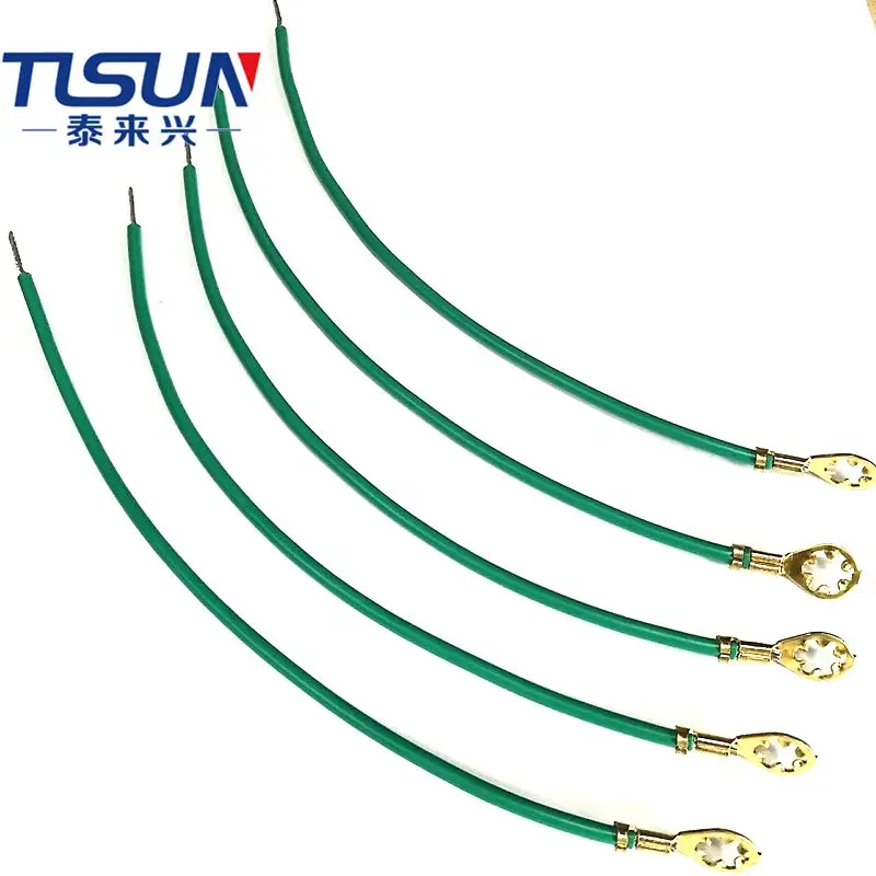 Customize TE Non-slip Brass Star Ring Terminal Wire Harness
