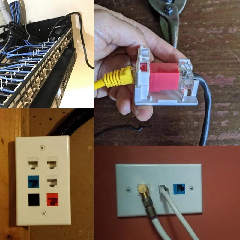 RJ11 Cat3  Keystone Phone Jack