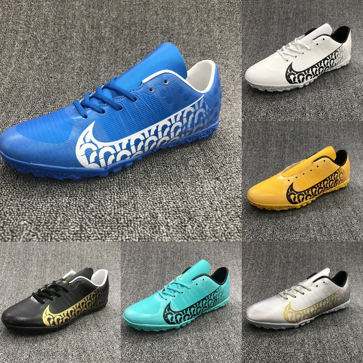 Mammon Manufacturer Hot Sale Soccer Boots Mens Outdoor Ic Soccer Shoes Wholesale Price Low Top Football Boots