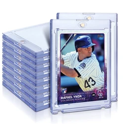 High Quality UV Protection 35 pt Baseball Card Holder Magnetic Top Loaders Acrylic Card Sleeves Magnetic Card Holder Case