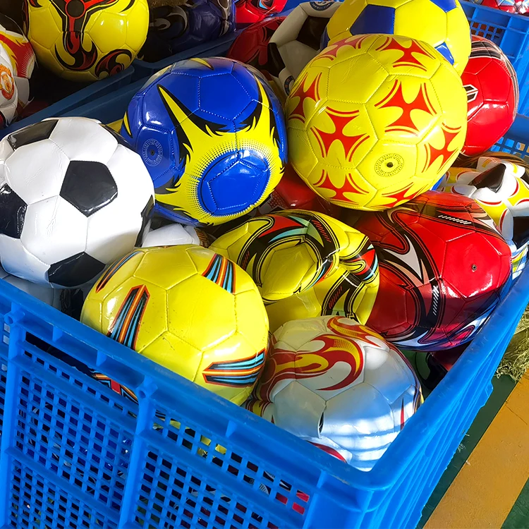 Clearance Wholesale Ballons Footballs Size 5 Soccer Balls 1.6MM Training Thermal Bonded Soccer Balls Footballs
