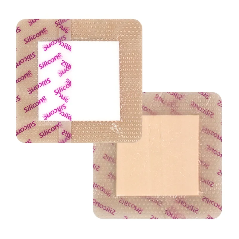High Performance Wound Care Dressings Soft Adhesive Lite Pad With Border Foam Dressing