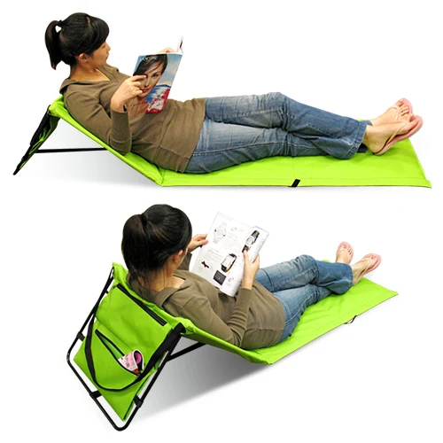 Waterproof Beach Mats Offer Back Support Chair  Camping Beds with Custom Colors and Styles Beach Mat