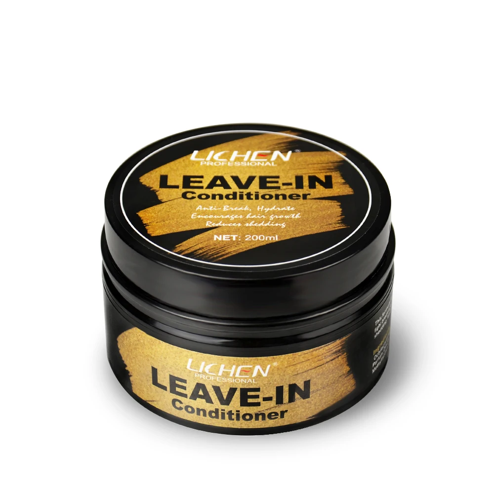 Deep moisturizing nourish natural leave in conditioner for african curly hair