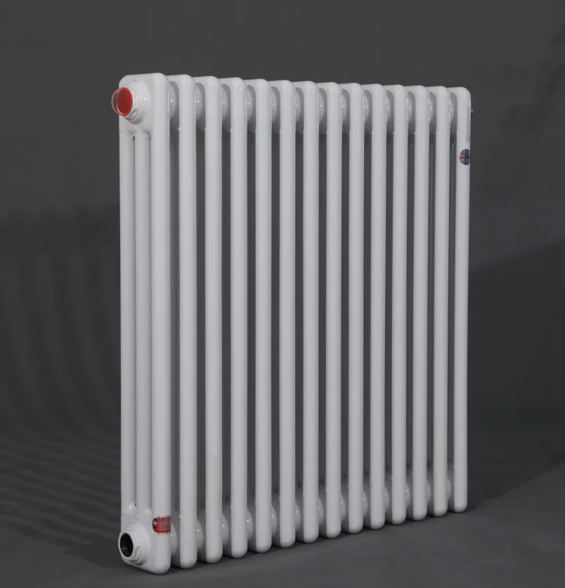 Smooth surface Thickened low-carbon Steel three columns elliptical tube water heating radiator for room heating