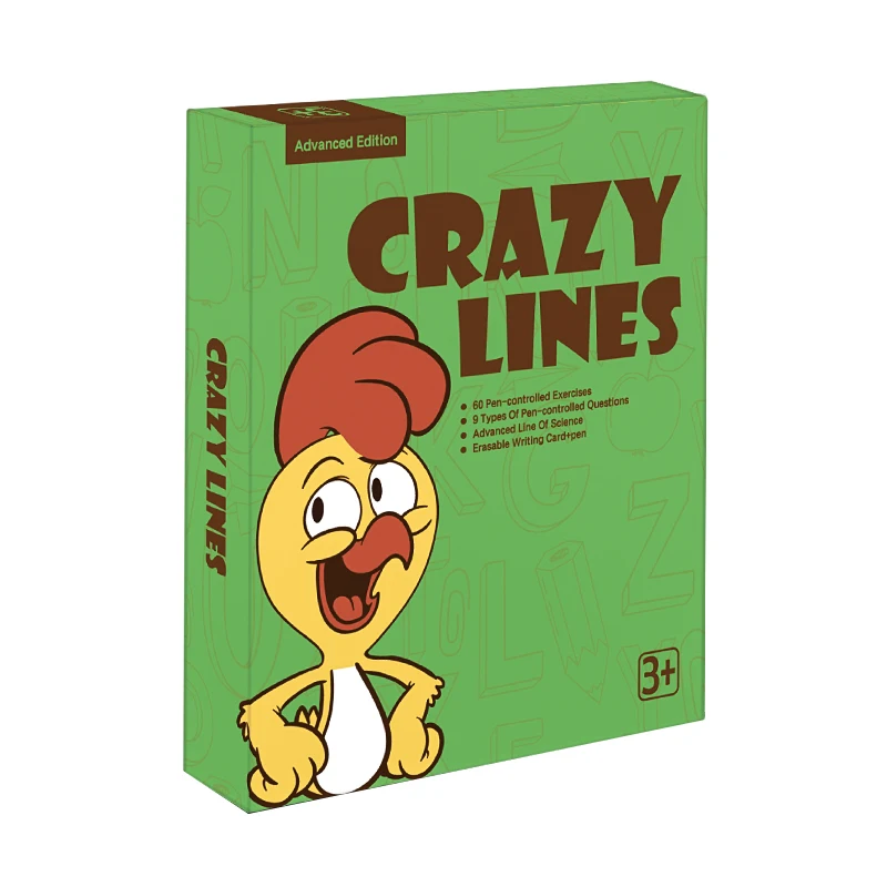 Children Pen Control Training Math Logic Control Learning Tool Thinking Special Training Drawing