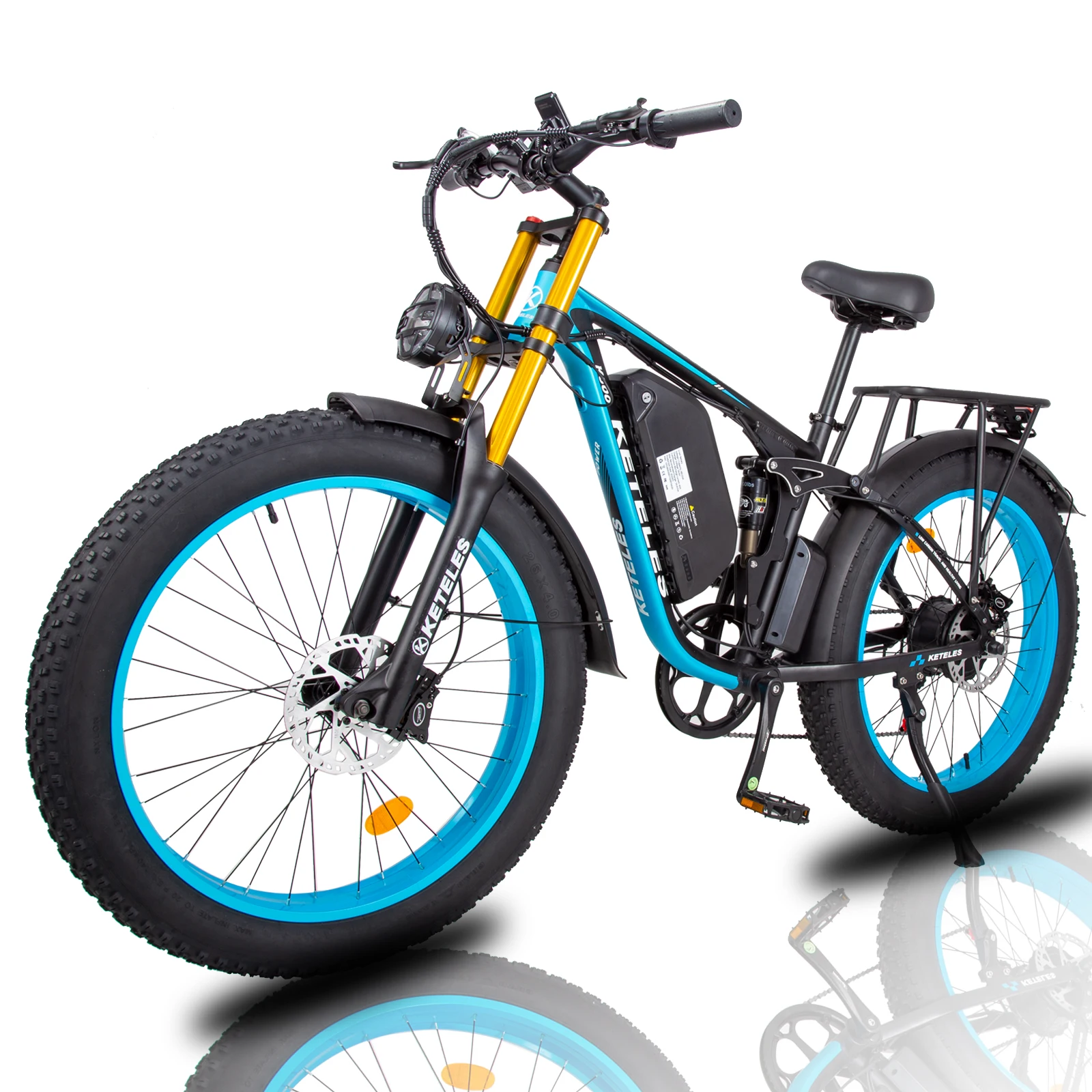 KETELES 2023 Hot Sale K800PRO 48V 18AH Electric Bike E bike bicycle with 26inch Fat Tire