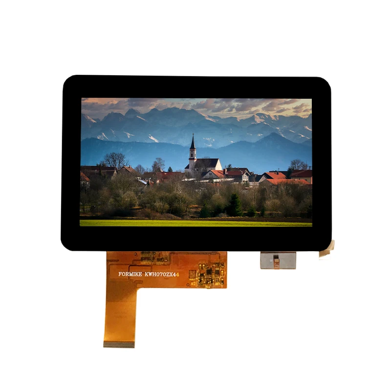 7 дюймов ЖК-сенсорная панель 0 сенсорный экран 800x480 с 40pin RGB