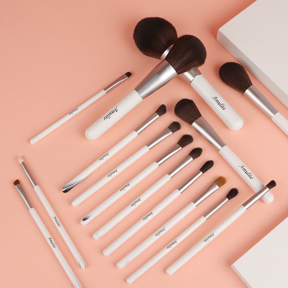 15pcs wooden Handle High quality professional Cosmetic tools Makeup Brush Kit