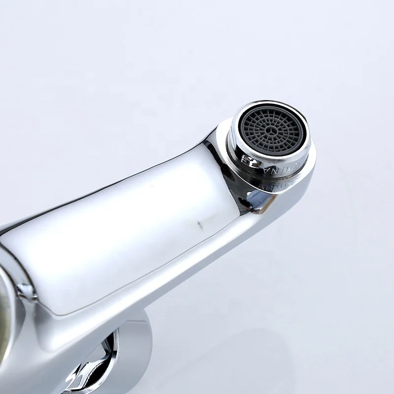 Ningbo Metalique Public Kitchen Bathroom Chrome Plated Self Closing Water Saving Time Delay Faucet Time-lapse faucet