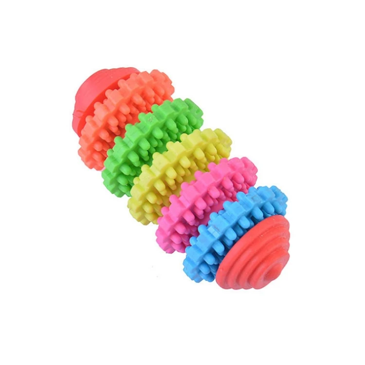 
Hot Sale Lare Gear Shape TPR Rubber Dog Toy Tooth Cleaning Products Bite Pet Dog Toy 