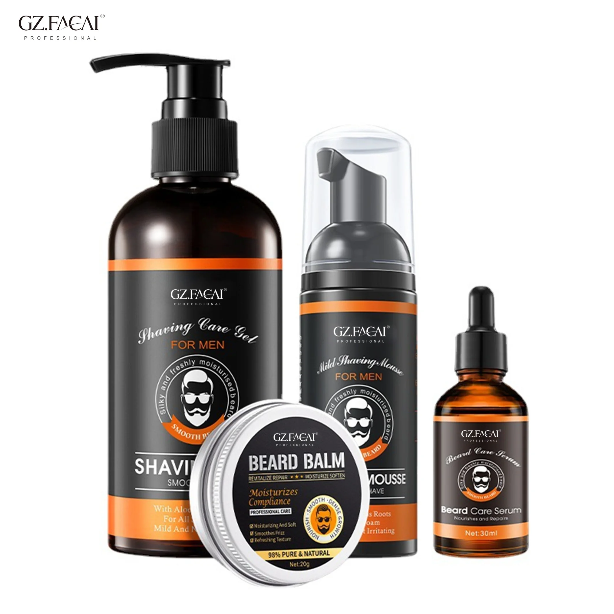 Private Label Customized home Care Cream Mens Foam Gentle Refreshing  Shave Lotion Cleansing Softening Beard Foam Shaving Cream