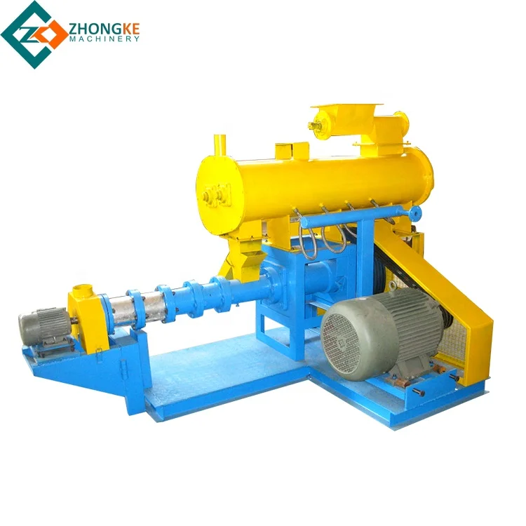 Fish feed machine price/mini floating fish feed pellet making machine for sale /chicken feed making machine