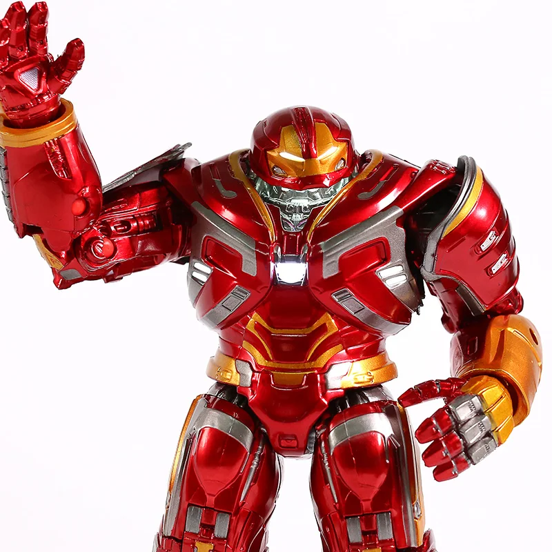 special price custom action figure maker flash action figure 20cm Hulkbuster Light Up Action Figure Collectible Model Toy