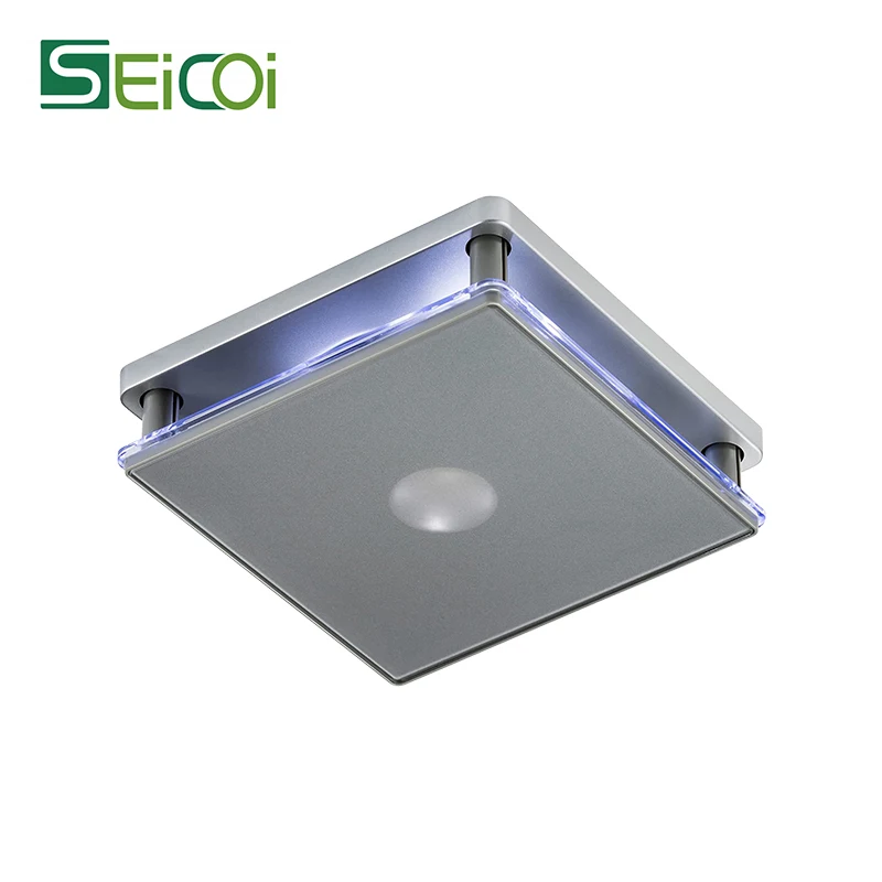 2023 High Quality Smart Air Extractor Exhaust Fan For Bathroom 5 Inch Tempered Glass Panel Extractor Fan Various Specifications