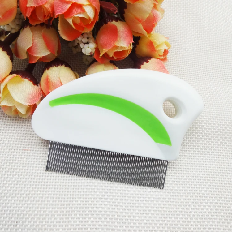 Factory wholesale nit free products kids use dog grooming pp handle lice comb