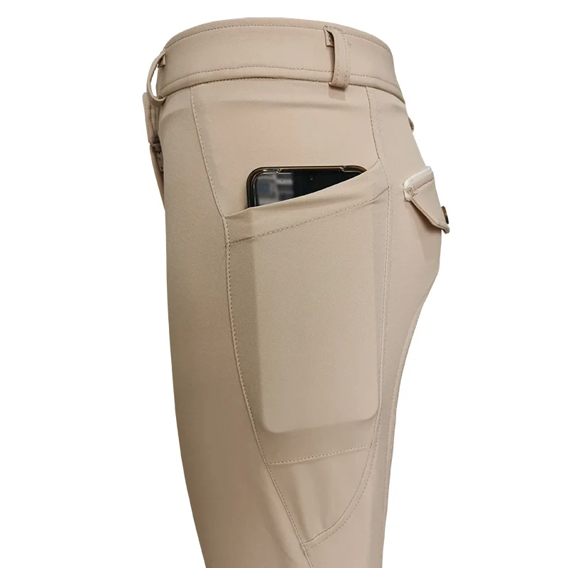 Four-way Stretch with full seat Silicone Printing  Leggings Horse Riding Breeches Silicone Grip Jodhpurs Coolmax