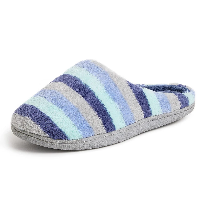 2022 Women Cotton Home Slippers Winter Warm Plush Indoor Slipper Female Warm Soft Bottom Shoes