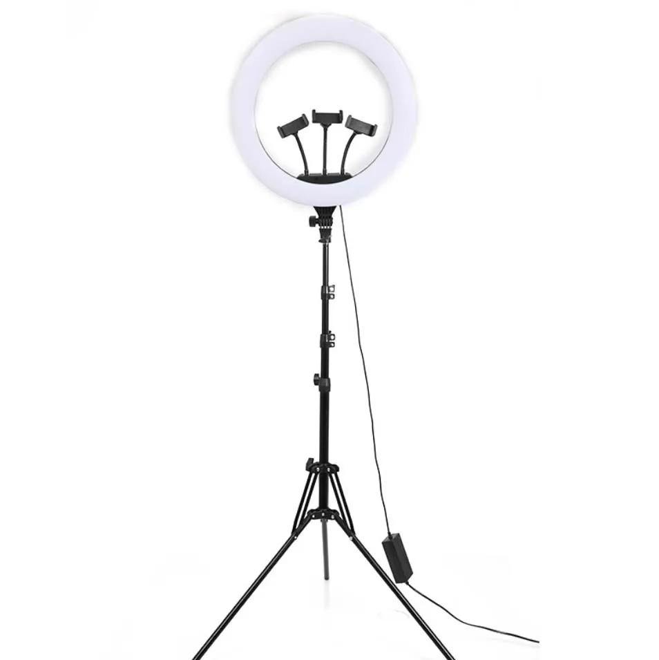 New Design 18inch Led Ring Light with sound card tray Led Ring Lamp Photography Video Ringlight