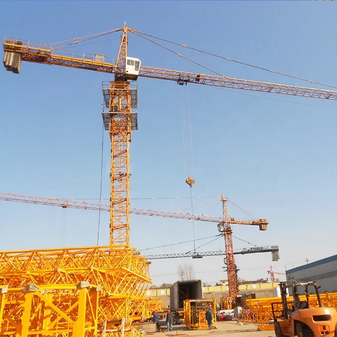 Beat price XGA6515-8S XCM G 8t 65m jib length hammer head tower crane qtz125 for sale in dubai