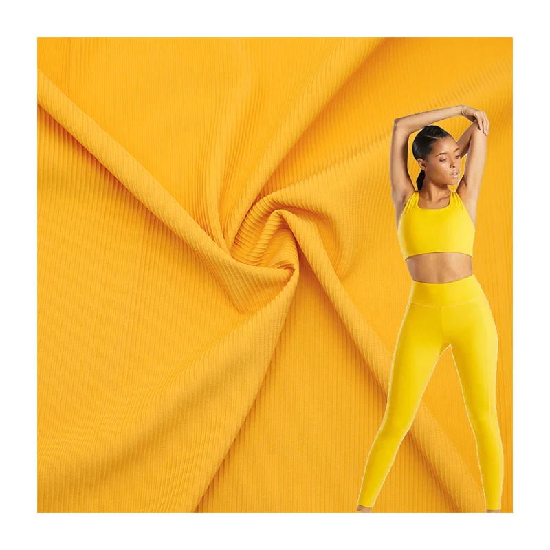 
80%Nylon 20%spandex tricot 4 way stretch swimsuit beachwear shiny fabric 