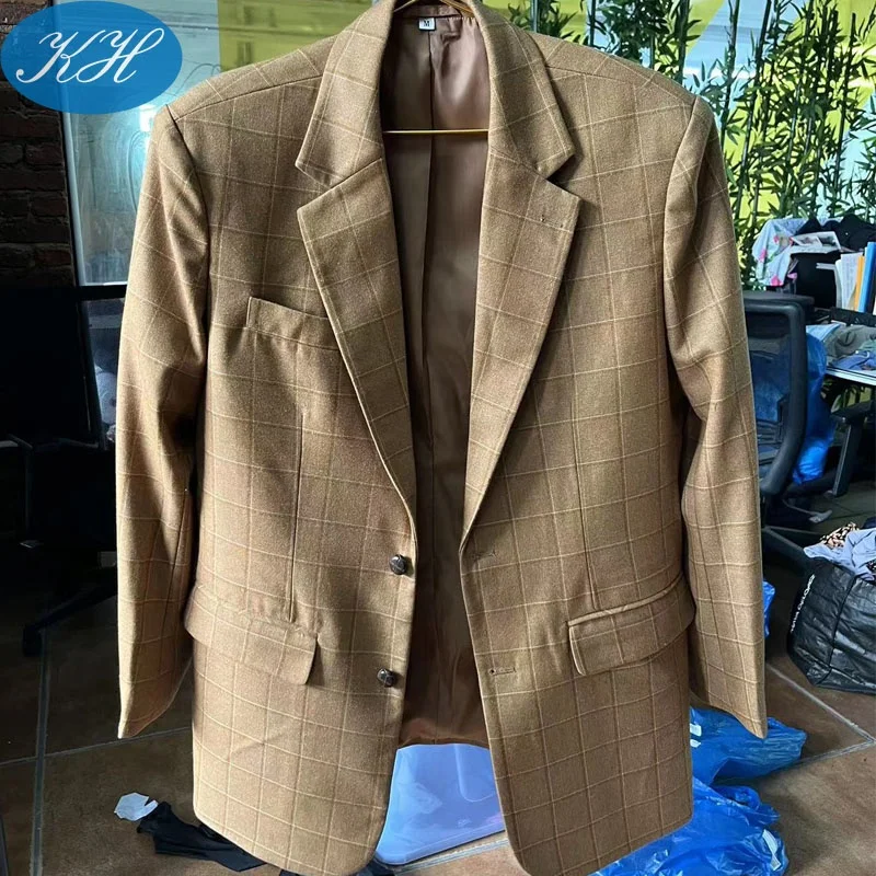 CUSTOM HIGH END MALE FORMAL WEAR MEN JACKET WOOL FABRIC MEN SUIT