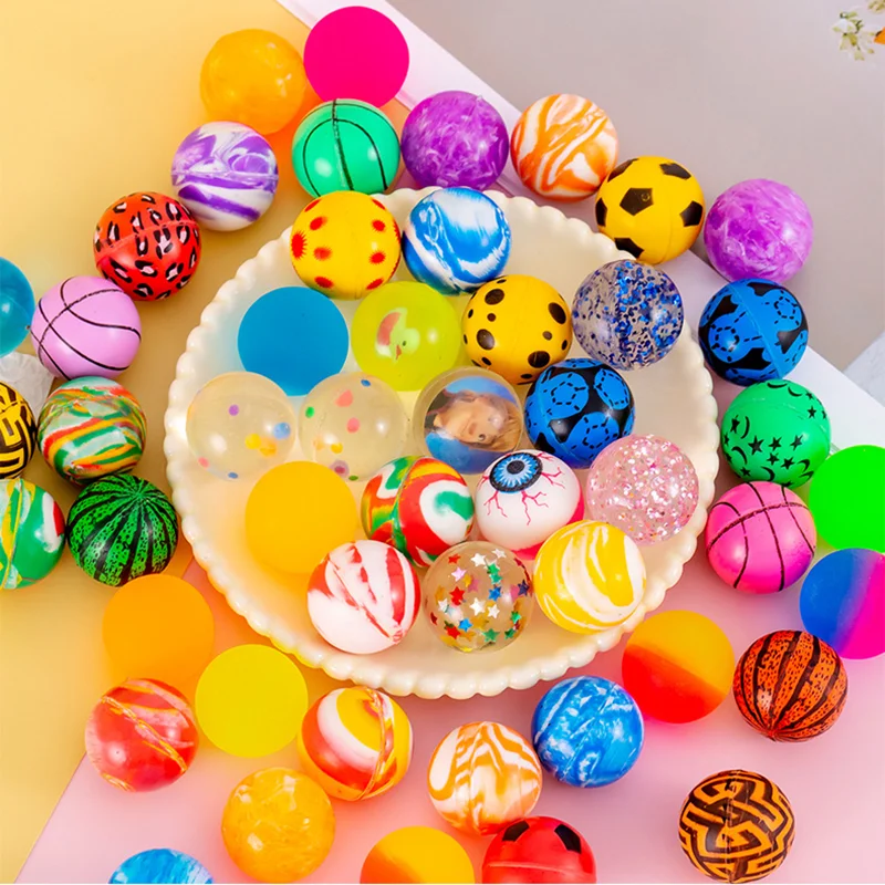 Mixed Sizes Different Shapes Hi Rubber Bounce Ball