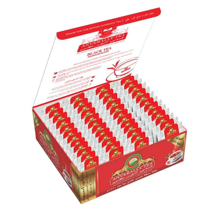 
Anverally Unflavoured Black Tea Bag Double Chamber without Envelope 