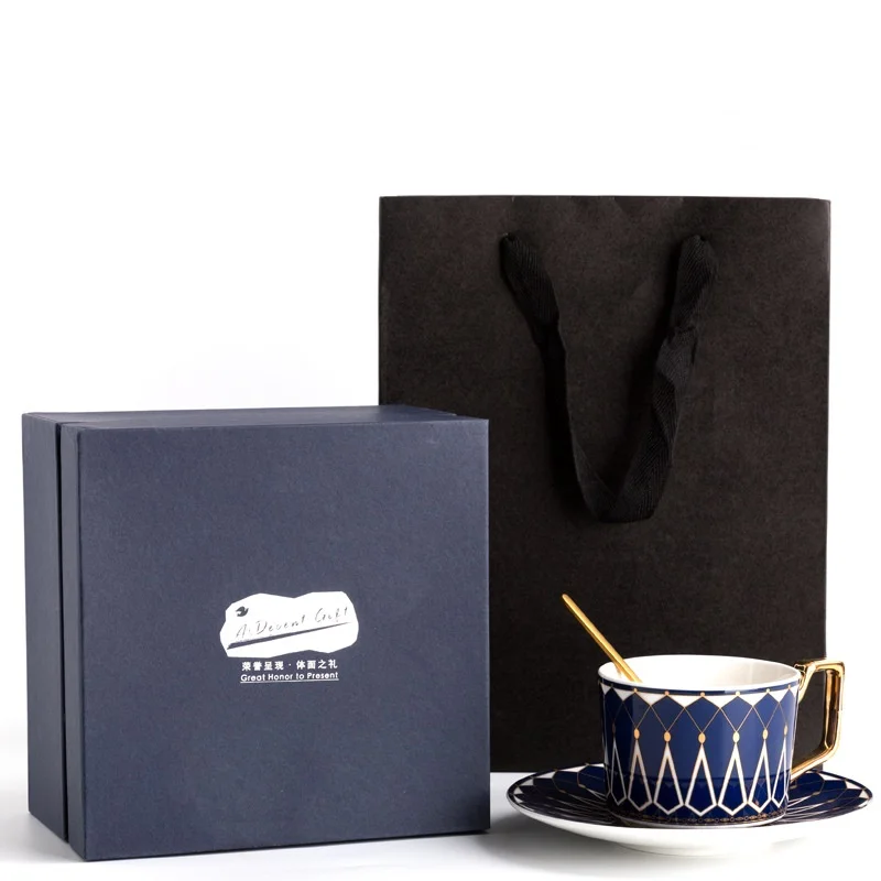 creative two pieces ceramic couple coffee mug set wedding gift couple mug cup & saucer set