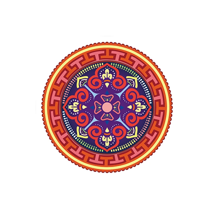 DIY Printing Blank sublimation mdf Coffee Cup Tea Coasters Mat Mandala