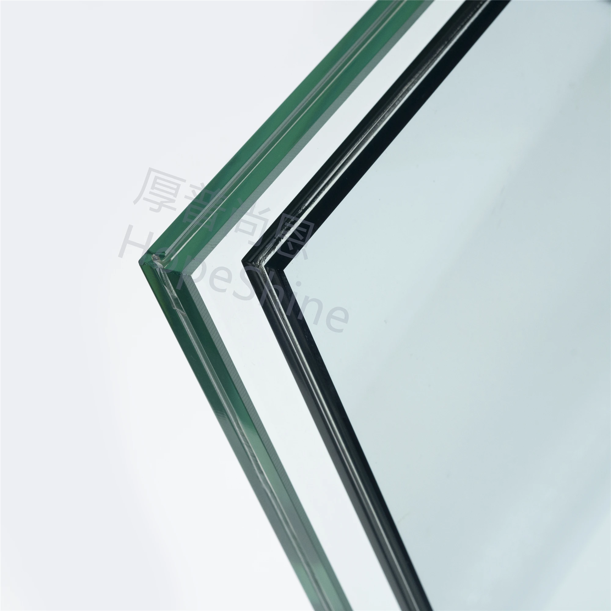 China Supplier Silk Screen Printing Semi Transparent 8.38mm Balcony Window 2200*1650mm Laminated Glass