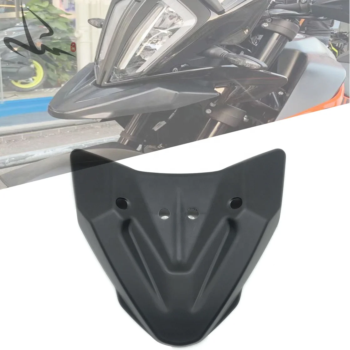 Sanhang Front Wheel Mudguard Beak cover with mounting accessories Extension Cover Cowl For KTM790 Adventure adv 2019-2021