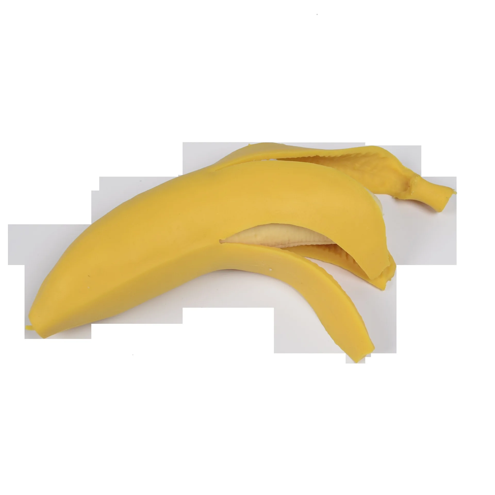 Simulated Peeling Banana Pinching Joy Decompression Toy Creativity Slow Rebound Trick Decompression Release Fruit Toy