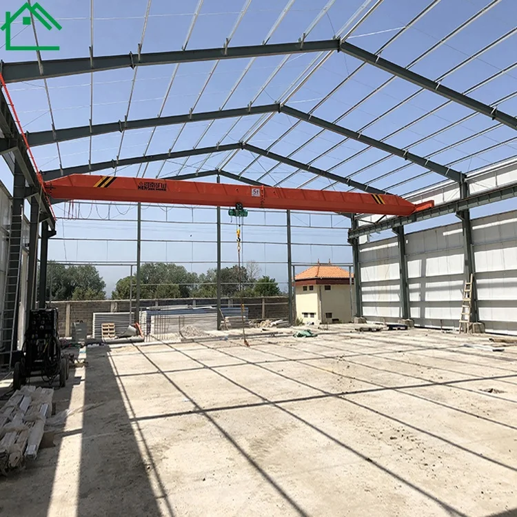 Hebei Prefab Steel Frame Workshop Garage Shed Metal Steel Structure Buildings Warehouse
