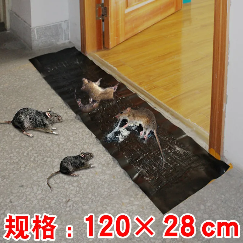 Factory direct sale High quality non-toxic black sticky mouse  blanket moutraps rat glue board
